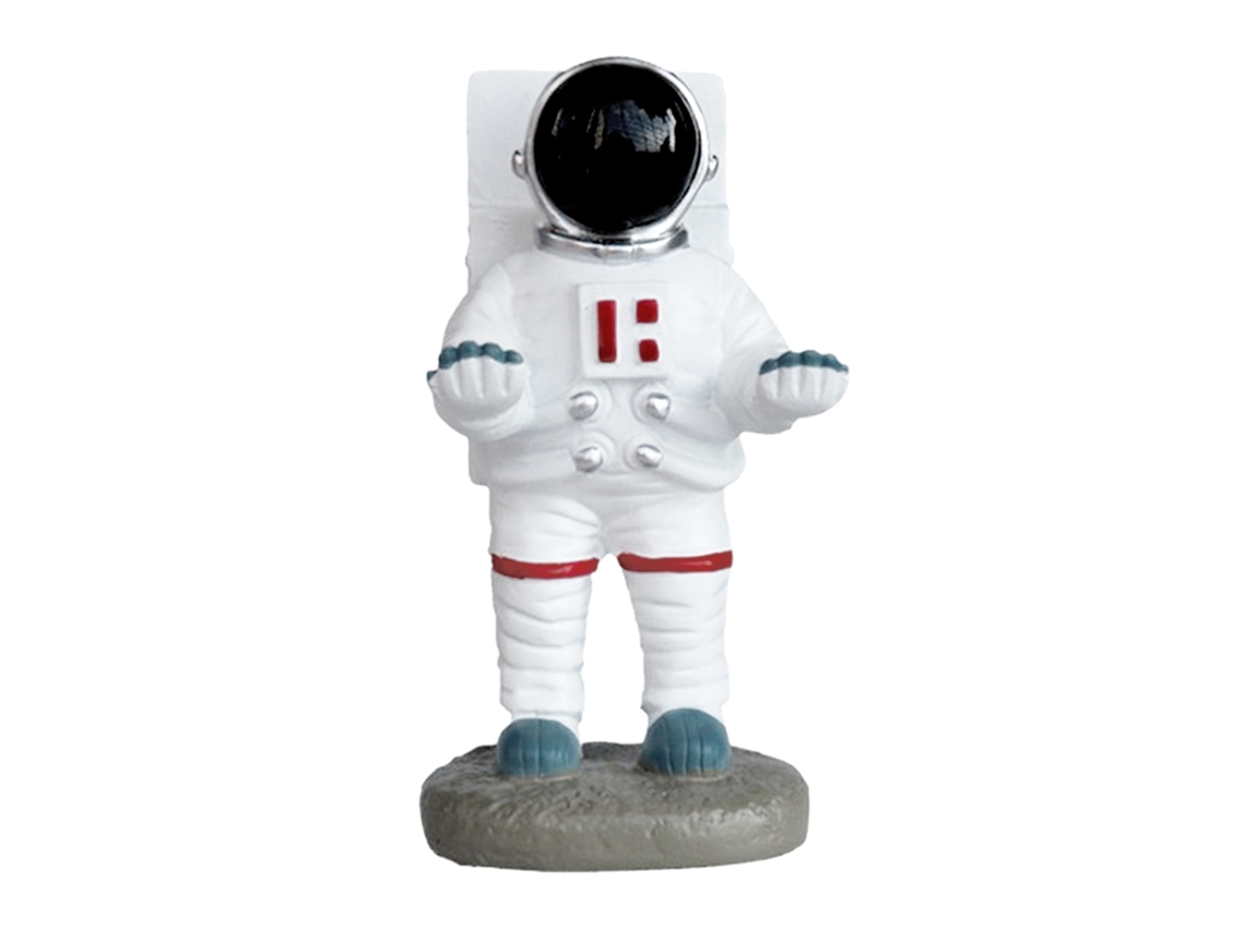 Ornamento de Astronauta em Resina de Alta Qualidade Decoração para Casa e Escritório