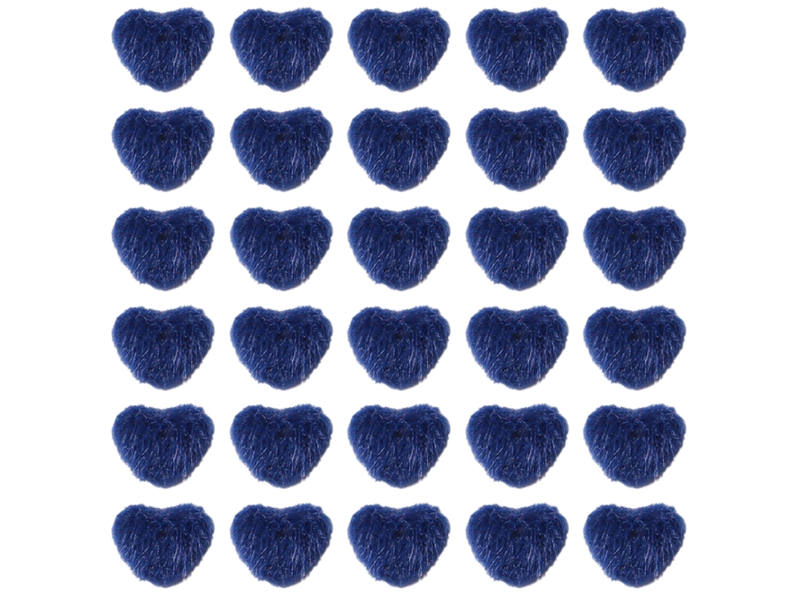 Pompón de uñas en forma de corazón - Pompón magnético con base KOFIHETY