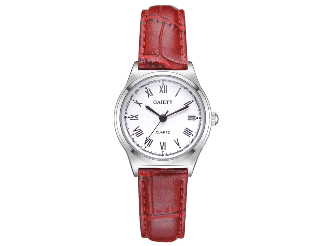 Relógio De Pulso Feminino Simples Com Pulseira De Pu E Quartzo Lvpai Orelhas De Gato (3)