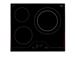 Placa de Vitrocerámica NEW POL NWVT3Z (Eléctrica - 62 cm - Negro)