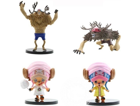 Set de Figuras OEM One Piece Chopper (4 unidades - 5.5 - 11 cm)