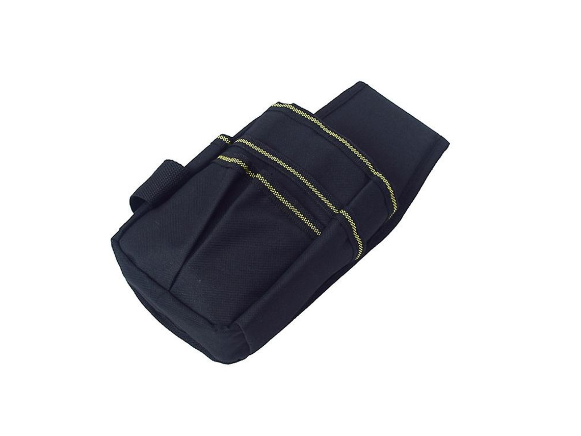 Bolsa De Herramientas De Cuero Con Cinturón, Bolsillo Para Clavos, Cuchillo, Soporte Para Martillo Y Cinta Métrica