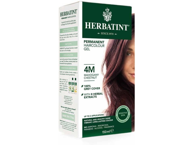 Tinte de Cabello HERBATINT M4 Castaño Anacardo (150 ml)