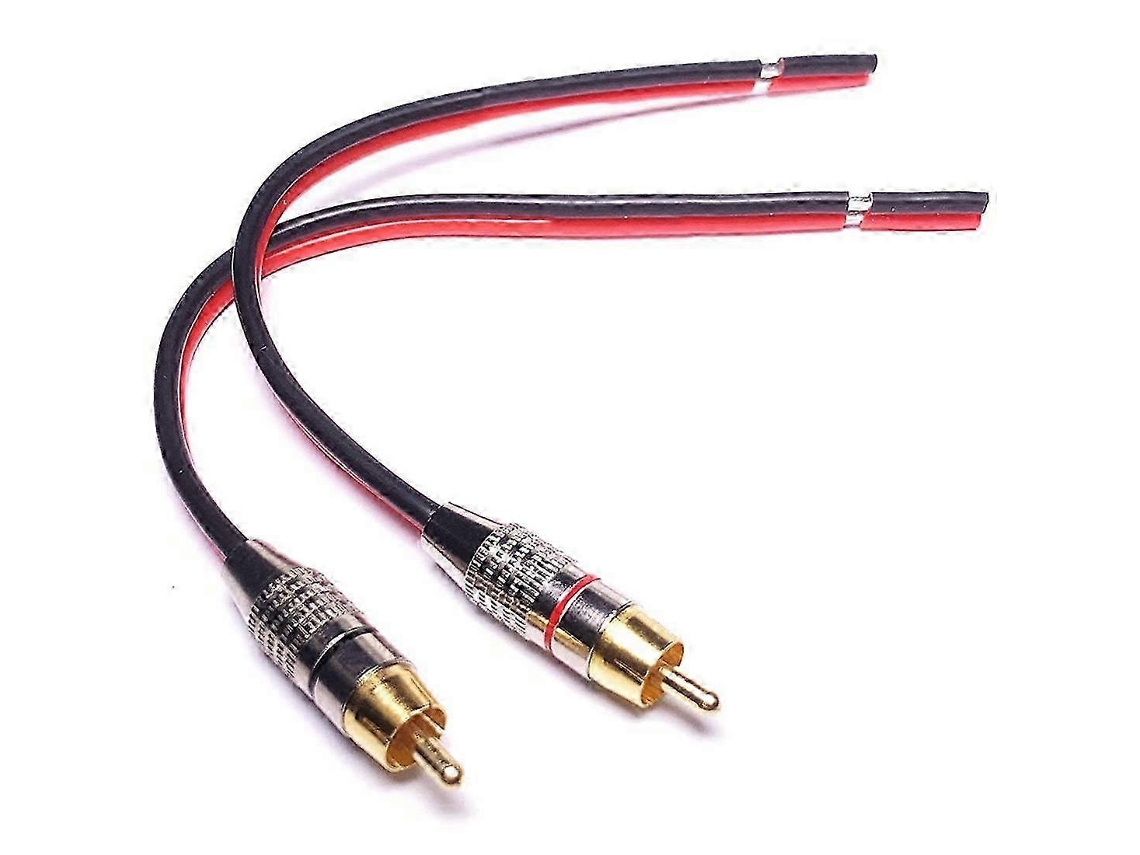 Adaptador de cable RCA para altavoces de 2 canales, 0,3 m