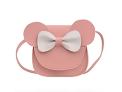 Bolsa Transversal Mini Para Meninas Com Laço (1 Unidade)