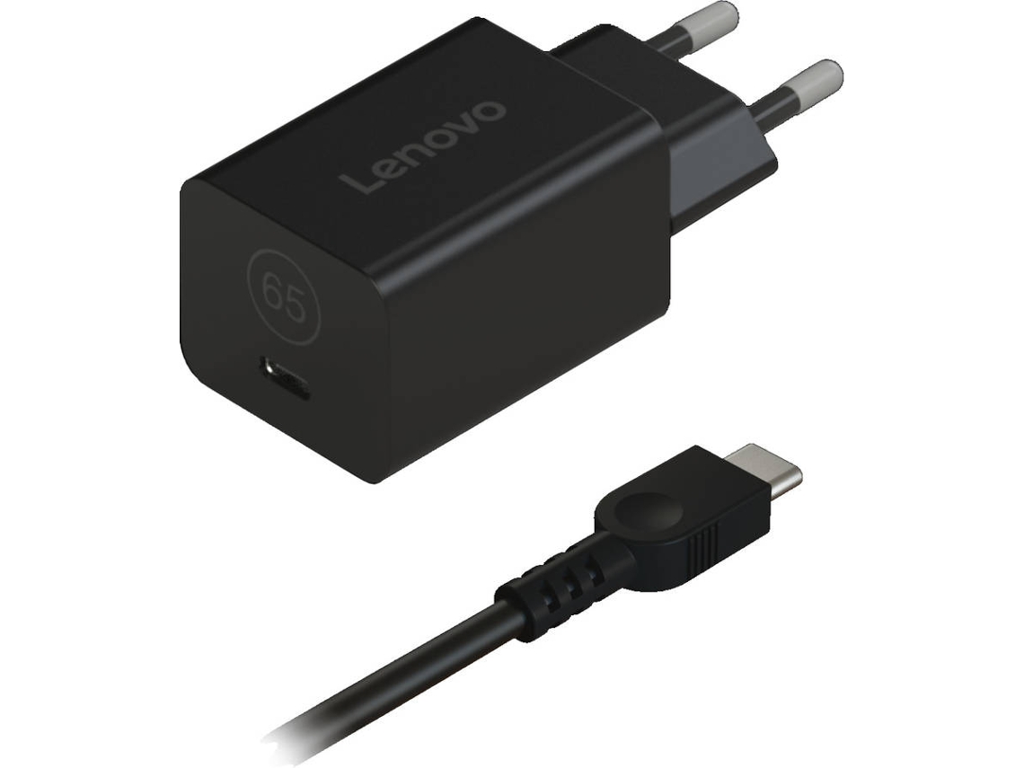 Cargador LENOVO G0A6GN65EU USB-C (65 W - Negro)