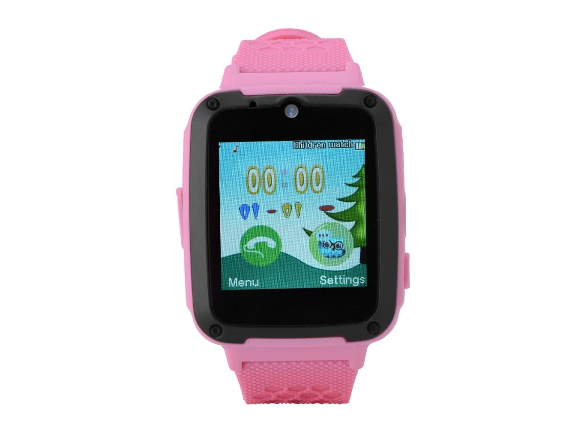 Reloj Inteligente Para Niños (posicionamiento Gps Llamada Sos) Reloj Inteligente Para Niños Con Posicionamiento Por Tarjeta Sim My-658 (rosa)