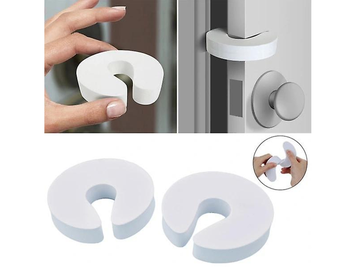 3 Pack Toppares De Puerta Para Bebés - Protector Anti-pinchazos De Eva Resistente