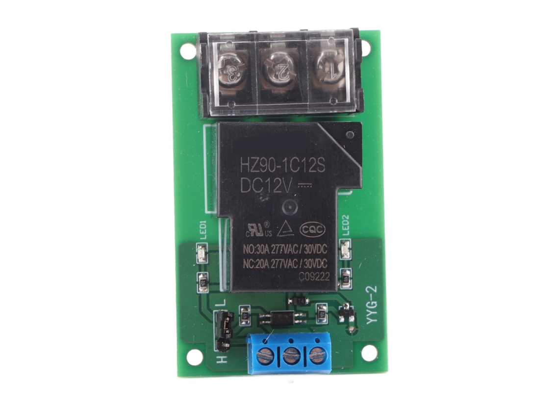 Módulo De Relé De Aislamiento Con Optoacoplador Unidireccional Yyg-2 Dc12v 30a Con Disparo Por Nivel Alto/bajo