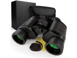 Binoculares 8x40, estuche de transporte de tela pulida, para observación de aves para adultos, compactos, ligeros, color negro Yizhood