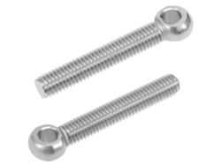 2pcs Tuerca De Ojo De Elevación M8 X 50mm Acero Inoxidable 304 Rosca