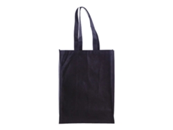 Pacote Com 100 Sacolas Ecológicas Pretas Personalizadas 34x38x15vayotoy
