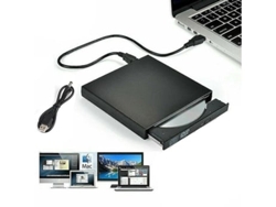 Disco duro externo USB DVD CD Grabadora Lector Unidad óptica para PC y portátil Digitallab