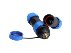 Conector De Cable De Aviación Impermeable, Conector Hembra Sp21 Ip68 (2 Pines)