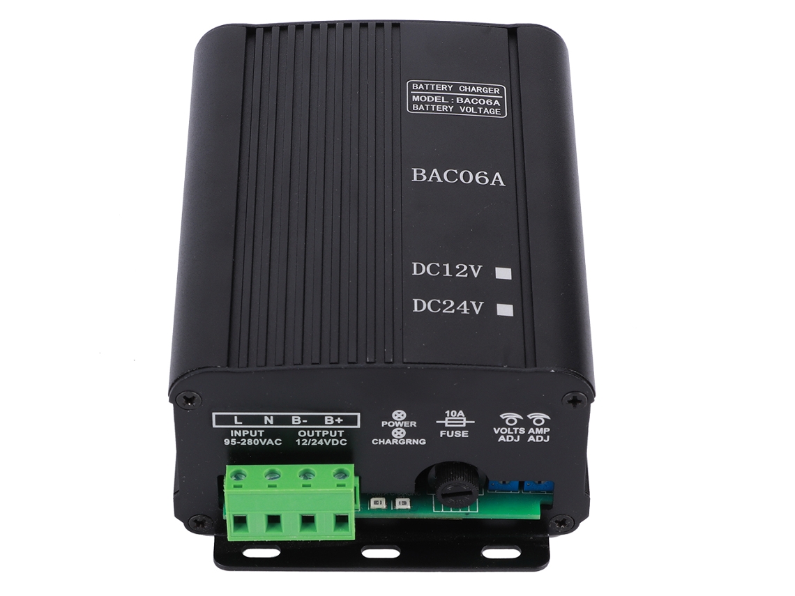 Carregador De Bateria Gerador Bac06a Genset Diesel Fonte De Alimentação 12v 6a