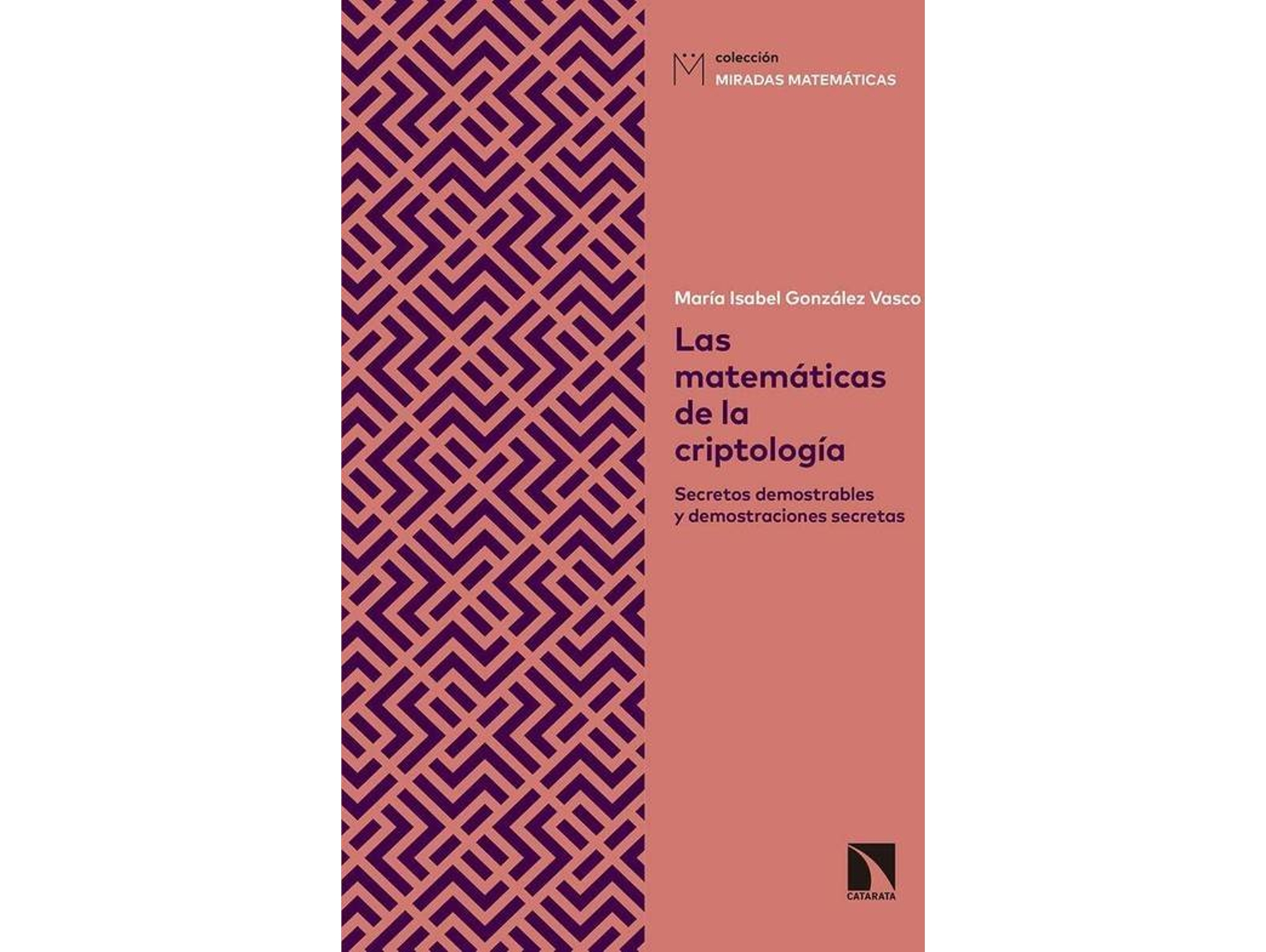 Libro Matemáticas De La Criptología de María Isabel González Vasco (Español)