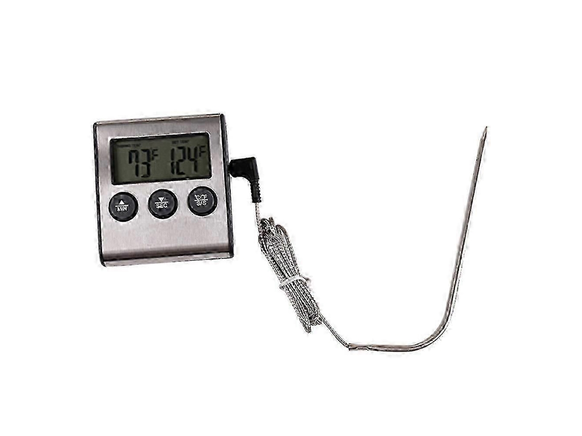 Termómetro para alimentos, termómetro para barbacoa, termómetro para ahumador, termómetro de cocina, termómetro para carne. GOKOCO