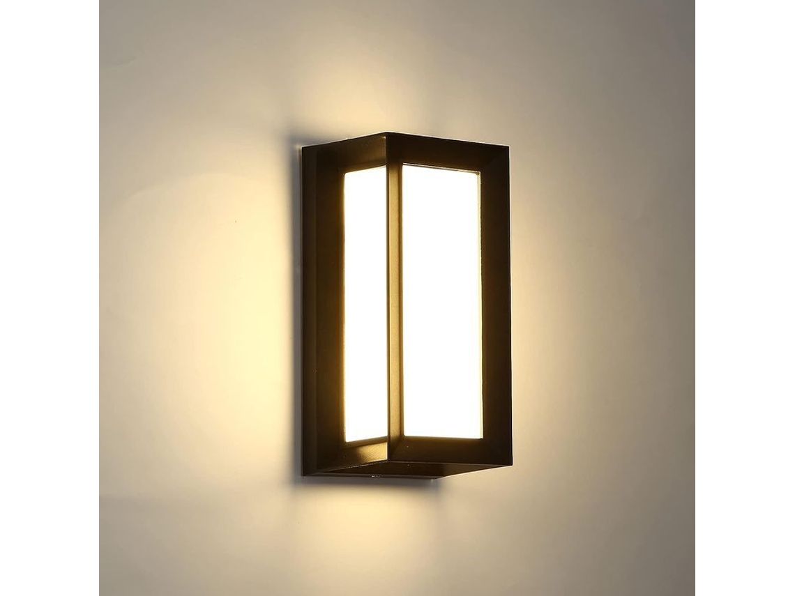 2026-lámpara De Pared Exterior Moderna 18w Led Ip65 Impermeable 3000k Para Terraza Balcón Entrada Interior Exterior
