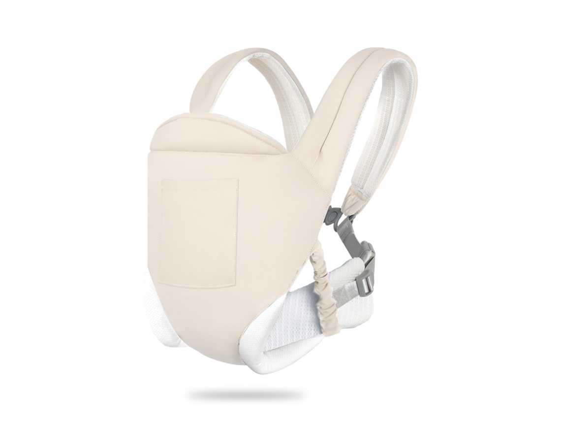 Canguru Para Bebê, Porta-bebês Leve E Respirável Para Bebês De 3 A 36 Meses (bege) Spqment