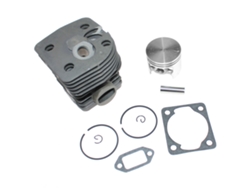 Kit de pistón de cilindro Nikasil de 46 mm para sierra de limpieza Stihl FS420, FS420L, FS500, FS550, FS550L (4116 020 1205, 4116 020 1215) Lahdek