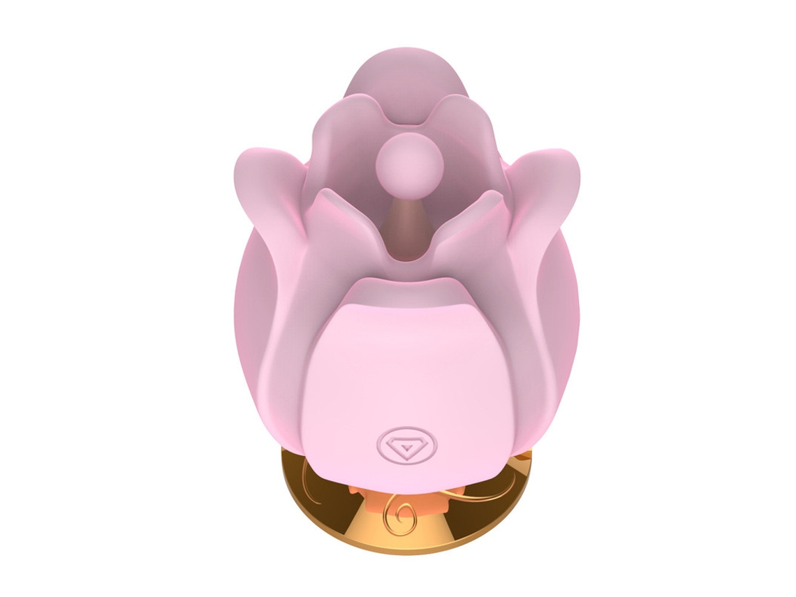Vibrador De Masaje De Succin De Rosa Multifrecuencia Para Mujer (rosa) Yizhood