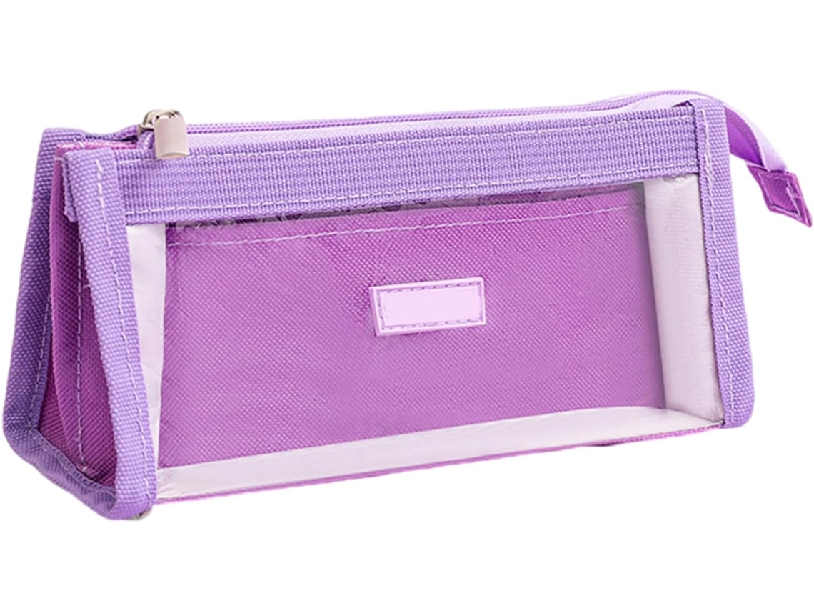 Estuche Para Lápices Transparente, Resistente Al Agua Y De Gran Capacidad, Con Organizadores Portátiles Para Bolígrafos.