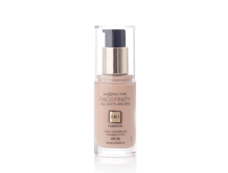 Max Factor Facefinity 3 In 1 Foundation 45 Warm Almond