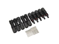 Conector solar 50A IP67 1500V 5 juegos macho hembra