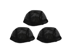 2026-3 Gorros De Peluca De Malla Elástica Y Transpirable Para Mujeres, Ajustable, Ideal Para Cosplay Y Estilos Variados