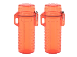 Estuche impermeable para encendedor, protector transparente, ergonómico para un manejo cómodo, reciclable.