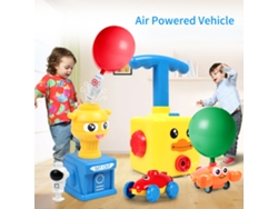 Carro inflable para globos (sin marca), educativo y requiere montaje.