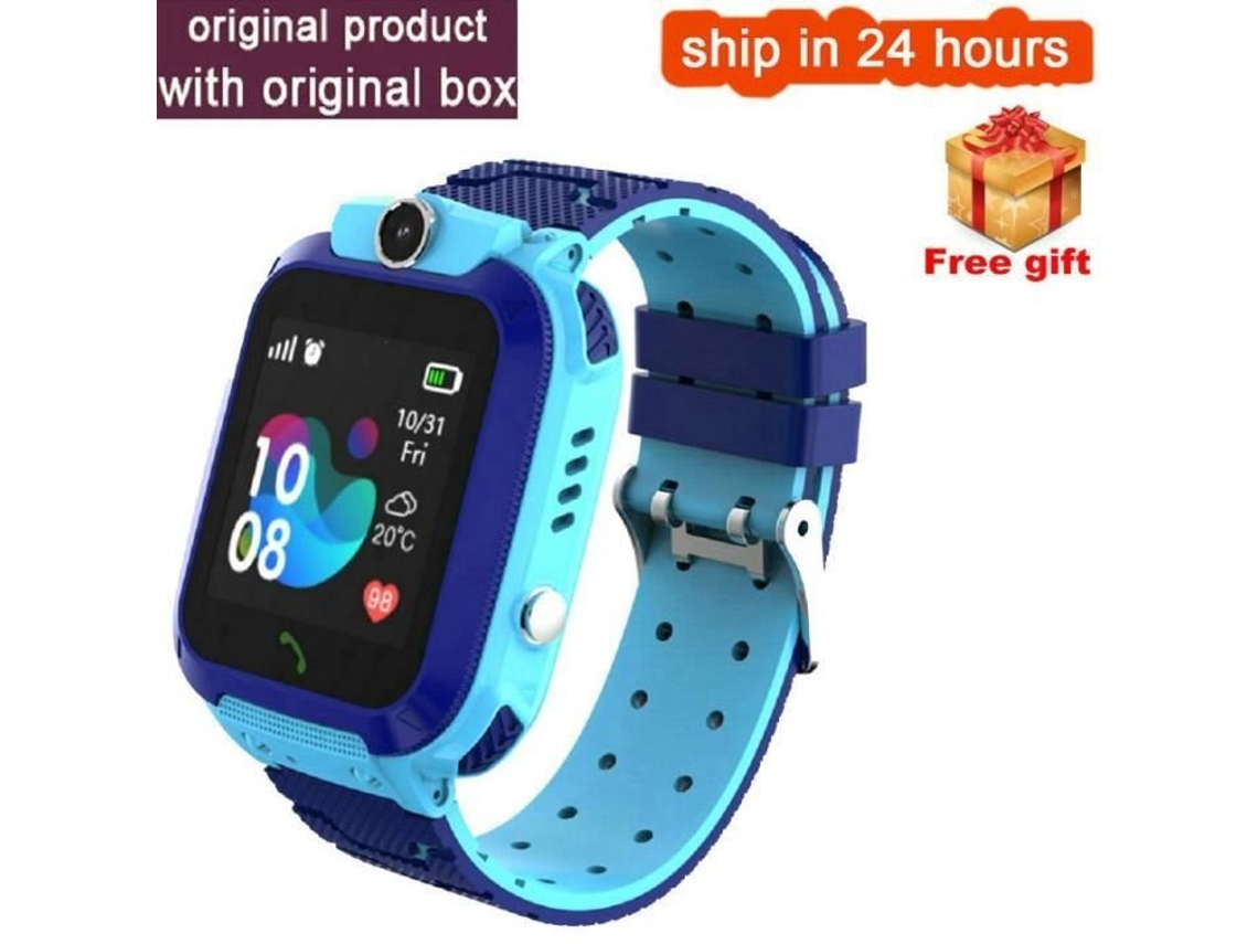 Reloj inteligente Q12 para niños, reloj inteligente SOS con tarjeta SIM, foto, resistente al agua, IP67, 95a5179