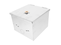 Caja De Salida De Acero Inoxidable Con Cerradura Antirrobo Para Coche Eléctrico, Fácil De Instalar.