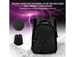 Mochila De Cámara Dslr Pequeña Multifuncional Impermeable Para Exteriores Y Vídeos