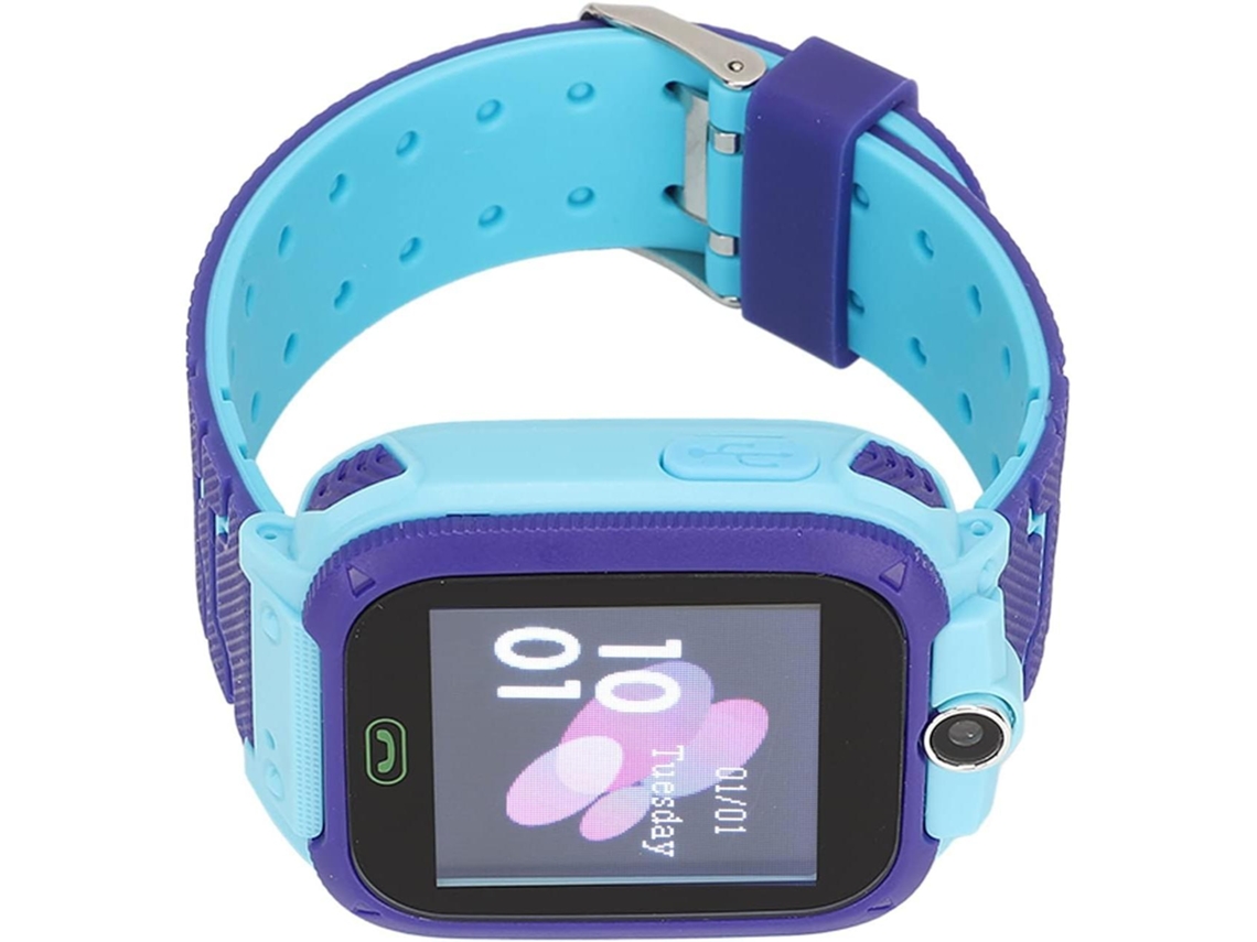 (azul) Reloj Inteligente Para Niños, Admite Seguimiento De Ubicación En Tiempo Real, Llamadas Bidireccionales Y Es Resistente Al Agua.