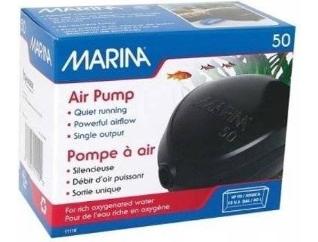 Bomba de Aire para Peces MARINA 50 (Negro - 60L)