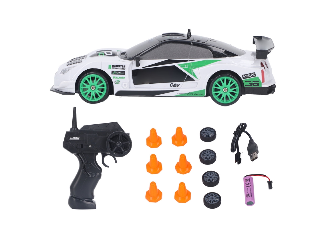 Carro De Controle Remoto 2.4ghz 1/24 Velocidade 15km/h Brinquedo Presente Para Adultos E Crianças