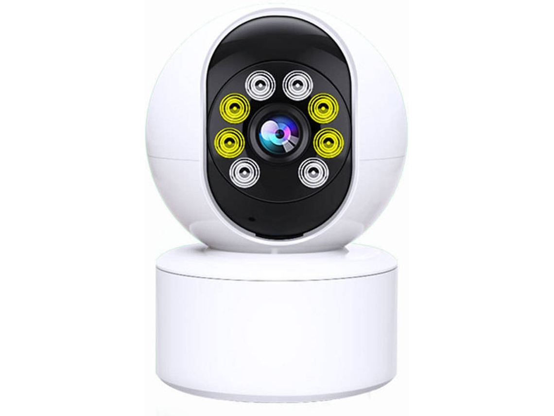 Intercomunicador para Bebé  Y18 360° Wifi 1080P Branco