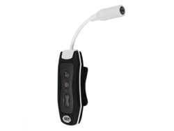 Reproductor Mp3 Resistente Al Agua De 8 Gb Con Auriculares Subacuáticos Para Natación Y Buceo, Radio Fm, Color Negro Yjk