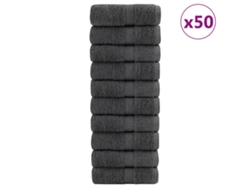 Toalla Lovely Home Solund Gris Gsm Negro (30x30cm)