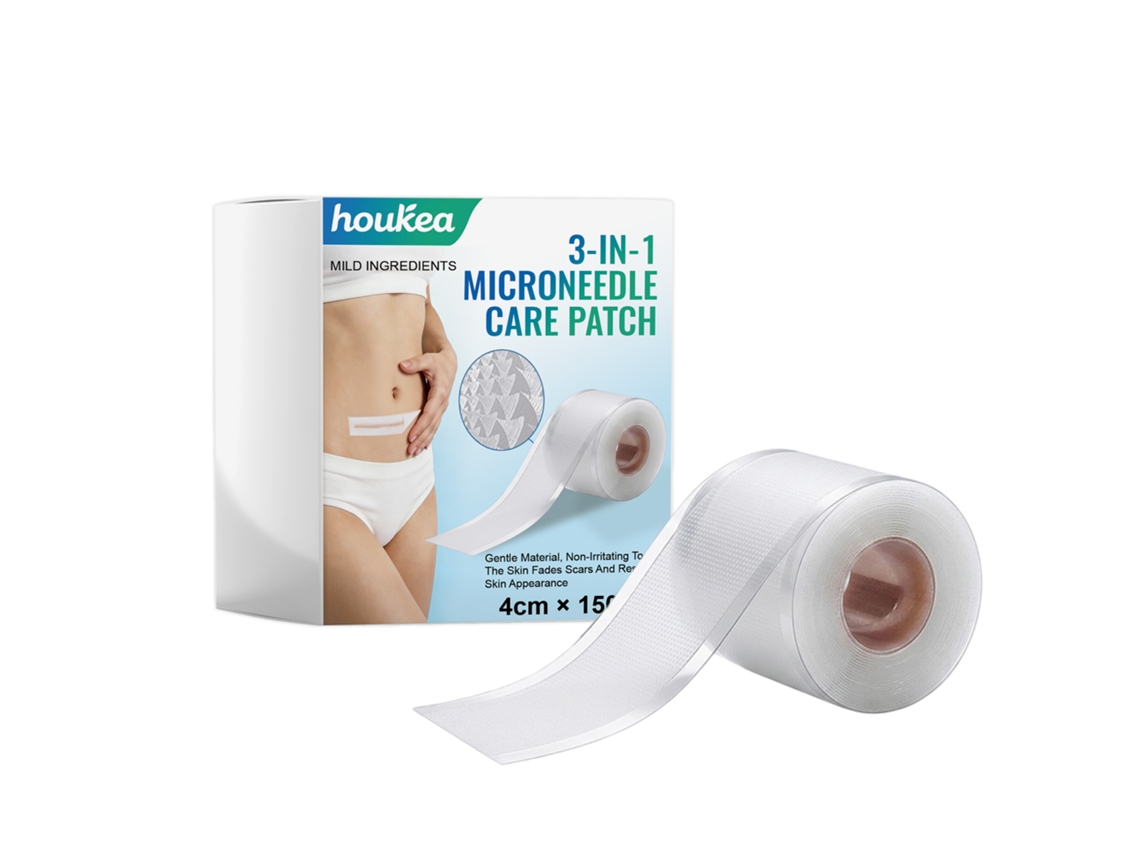 Parche iluminador de microagujas para el cuidado facial