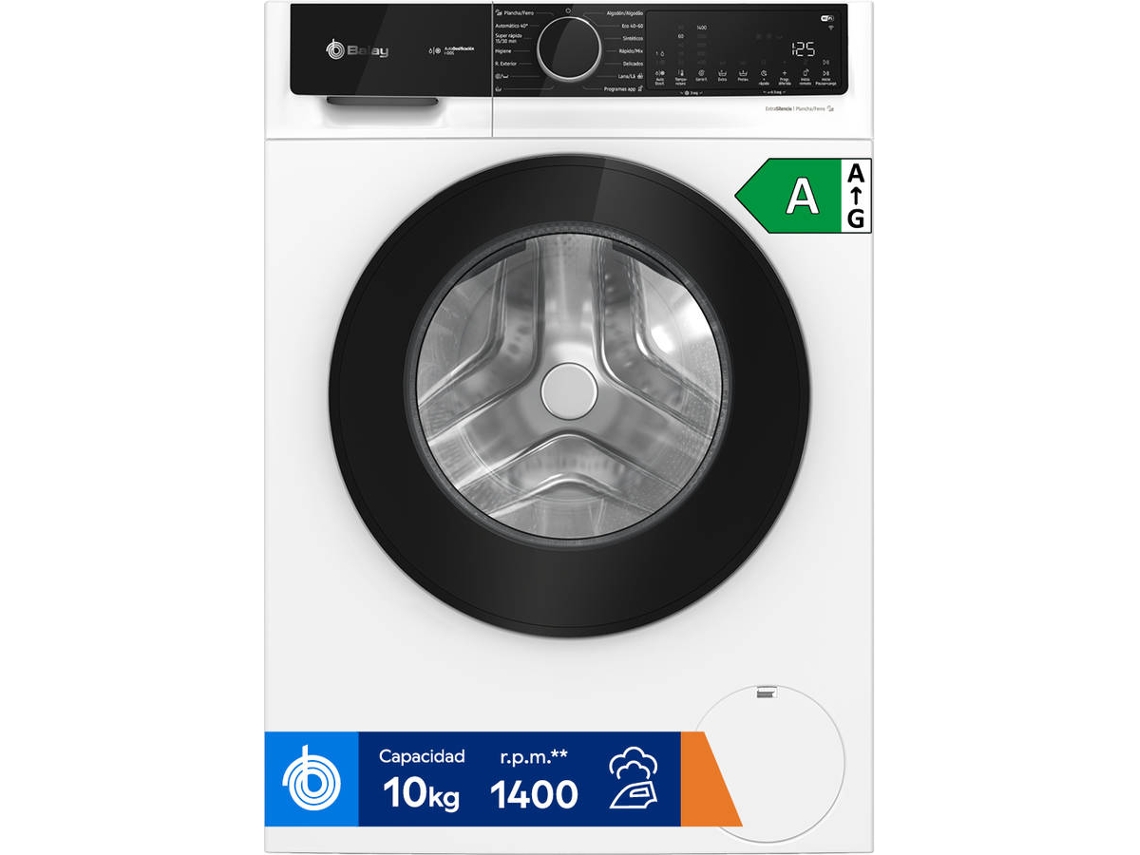 Lavadora BALAY 3TS3104BH (10 kg - 1400 rpm - Blanco)