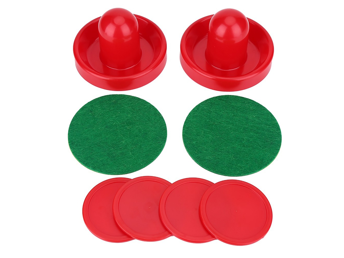 Juego De Empujador Y Disco De Hockey De Mesa De Plástico Ligero, Tamaño De Repuesto L