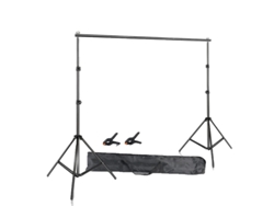 Soporte de fondo para estudio fotográfico, altura ajustable, bolsa de transporte portátil, 2 mx3 m, nuevo, OEM estándar