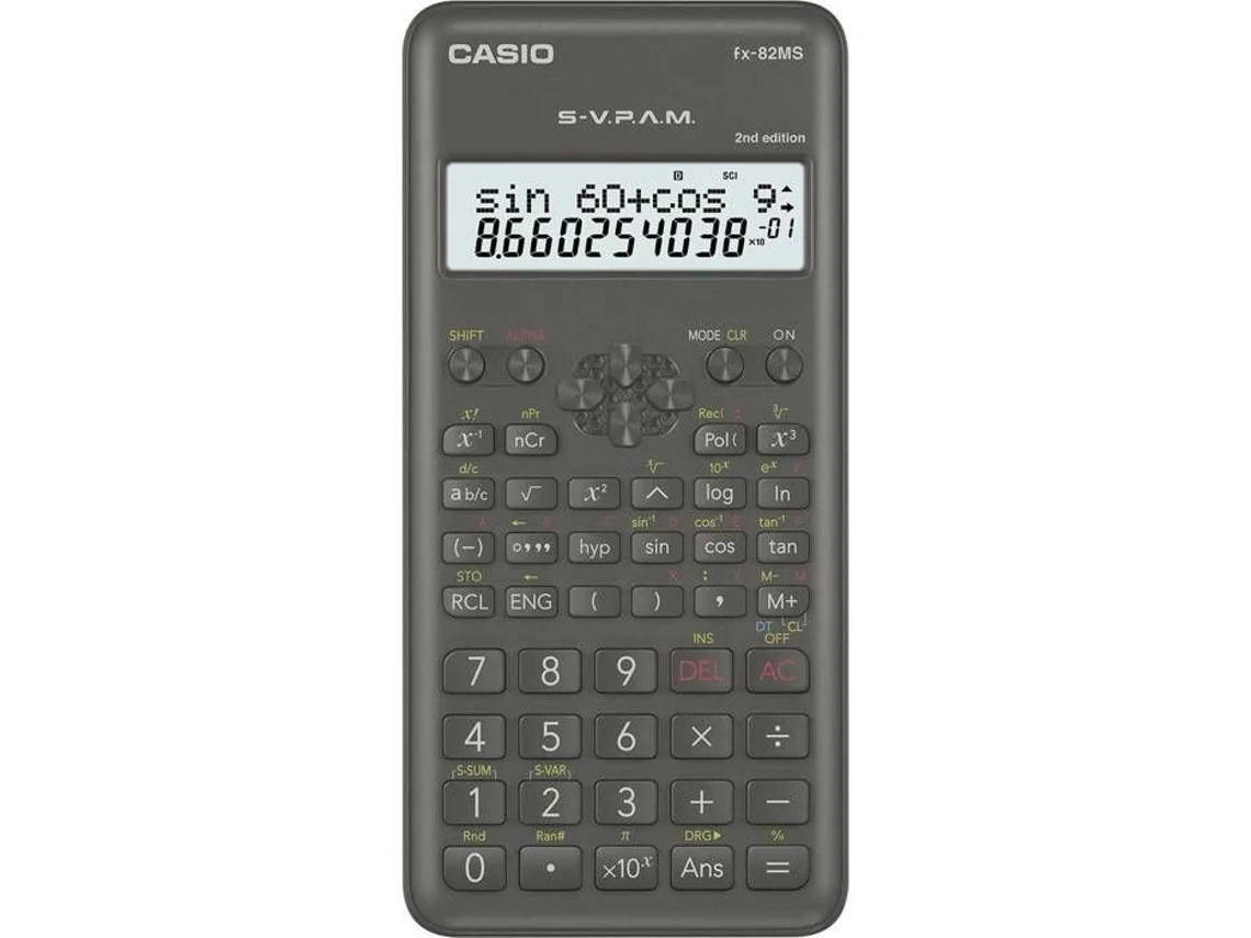 Calculadora Científica de CASIO Fx-82Ms-2