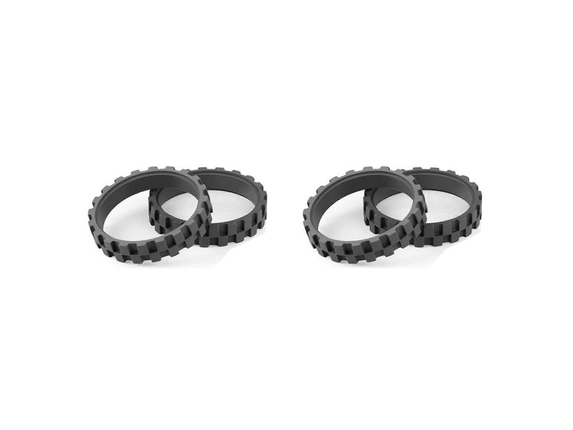 4pcs Tires For Irobot Roomba Wheels 500 600 700 800 And 900 Series Anti-slip, Great Adhesion And Easy Assembly