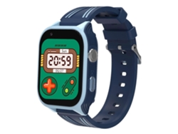 Reloj inteligente para niños Dh18 4g de 1,83 pulgadas con llamadas 4g, cámara SOS y juegos, color azul Ly Ebike
