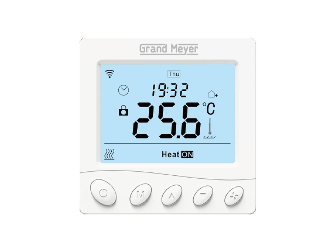 Termostato programable Grand Meyer HW500, 16 A, 230 V