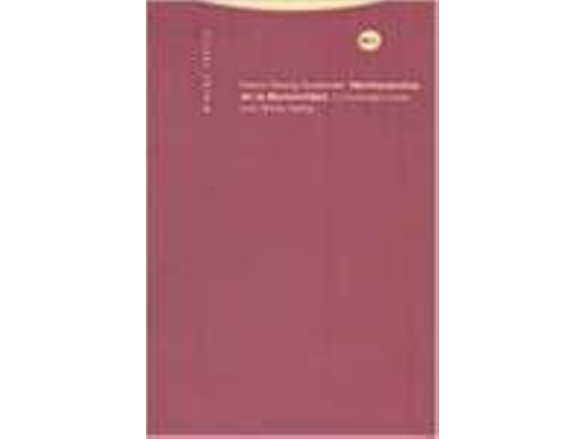 Libro # Hermeneutica De La Modernidad de Hans Gadamer (Español)