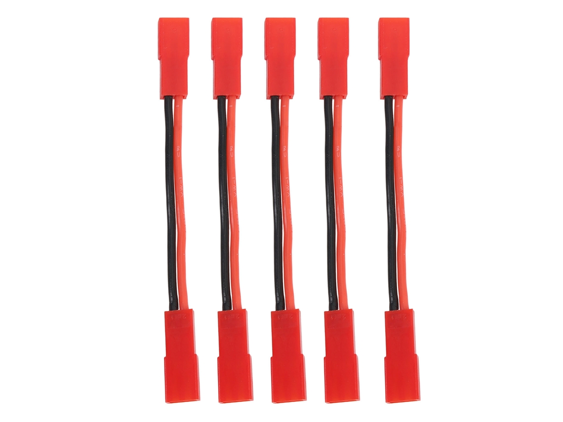 Conectores Jst Hembra A Hembra, Cable Adaptador De 5 Cm Y 22 Awg Para Conversión De Motor Esc A Accesorios De Coches Rc